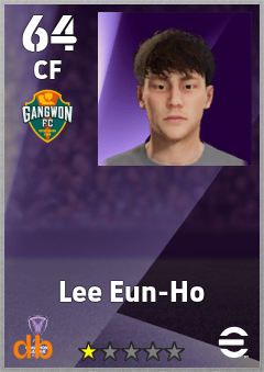 Lee Eun-Ho — CF, OVR 64, MAX 64