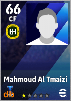 Mahmoud Al Tmaizi — CF, OVR 66, MAX 66