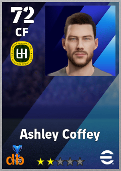 Ashley Coffey — CF, OVR 72, MAX 72