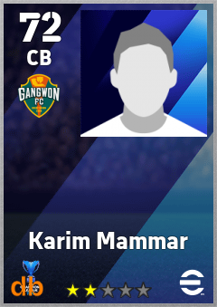 MAMMAR — CB, OVR 72, MAX 72