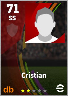 Cristian — SS, OVR 71, MAX 71