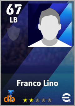 Franco Lino — LB, OVR 67, MAX 67