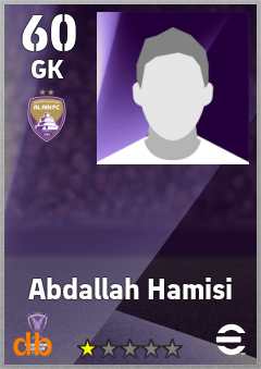 Abdallah Hamisi — GK, OVR 60, MAX 60