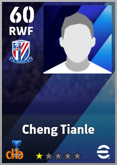 Cheng Tianle — RWF, OVR 60, MAX 60