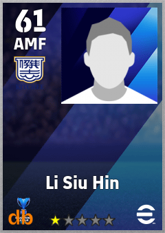 Li Siu Hin — AMF, OVR 61, MAX 61