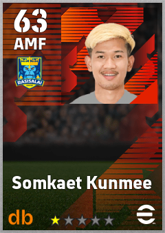 Somkaet Kunmee — AMF, OVR 63, MAX 63