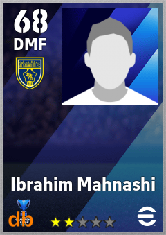 Ibrahim Mahnashi — DMF, OVR 68, MAX 68