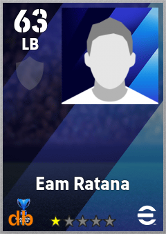 Eam Ratana — LB, OVR 63, MAX 63