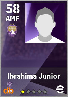 Ibrahima Junior — AMF, OVR 58, MAX 58