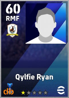 Qylfie Ryan — RMF, OVR 60, MAX 60