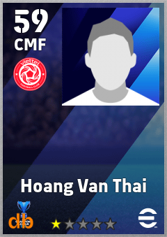 Hoang Van Thai — CMF, OVR 59, MAX 59