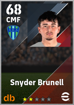 Snyder Brunell — CMF, OVR 68, MAX 68