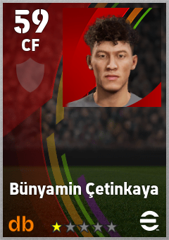 Bünyamin Çetinkaya eFootball player card