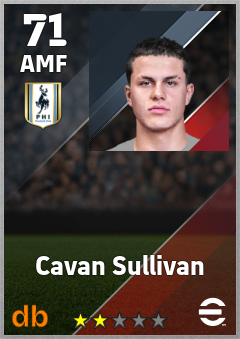 Cavan Sullivan eFootball player card