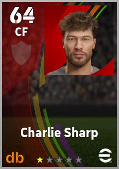Charlie Sharp eFootball player card