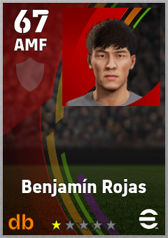 Benjamín Rojas — AMF, OVR 67, MAX 67