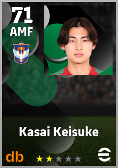 Kasai Keisuke — AMF, OVR 71, MAX 71