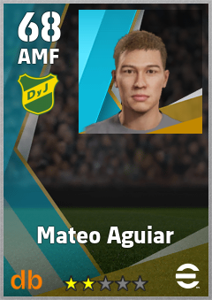 Mateo Aguiar — AMF, OVR 68, MAX 68