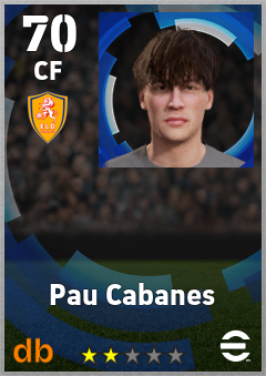 Pau Cabanes eFootball player card