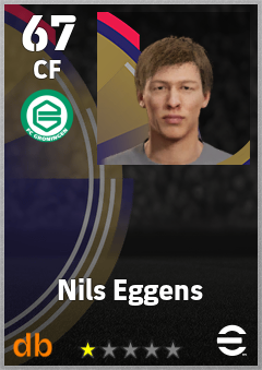 Nils Eggens — CF, OVR 67, MAX 67