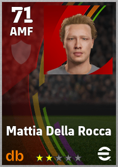 Mattia Della Rocca eFootball player card