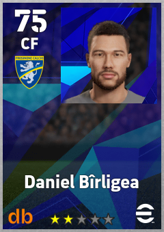 Daniel Bîrligea — CF, OVR 75, MAX 75