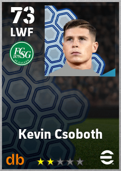 Kevin Csoboth eFootball player card