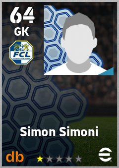 Simon Simoni — GK, OVR 64, MAX 64