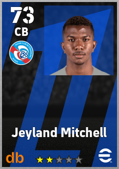 Jeyland Mitchell — CB, OVR 73, MAX 73