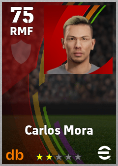 Carlos Mora eFootball player card