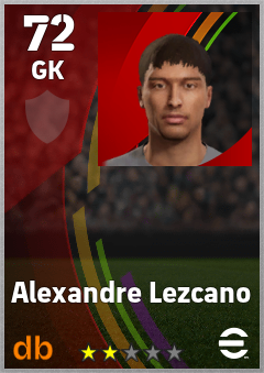 Alexandre Lezcano eFootball player card