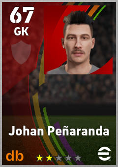 Johan Peñaranda eFootball player card