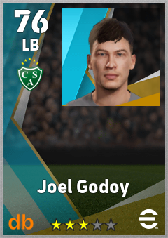 Joel Godoy — LB, OVR 76, MAX 76