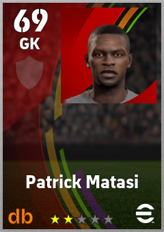 Patrick Matasi eFootball player card