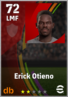 Erick Otieno eFootball player card