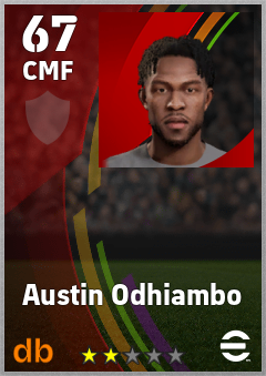 Austin Odhiambo eFootball player card