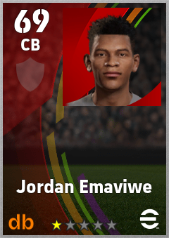 Jordan Emaviwe eFootball player card