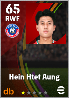 Hein Htet Aung — RWF, OVR 65, MAX 65