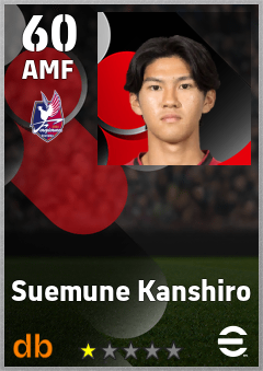 Suemune Kanshiro eFootball player card