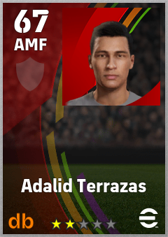 Adalid Terrazas eFootball player card