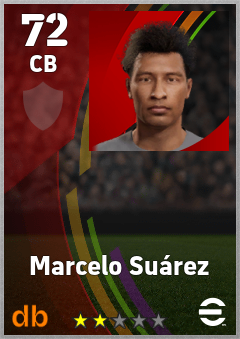 Marcelo Suárez eFootball player card