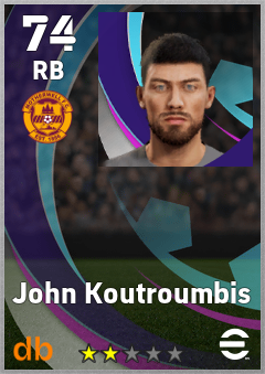 John Koutroumbis eFootball player card