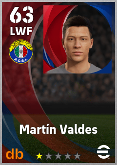 Martín Valdes eFootball player card