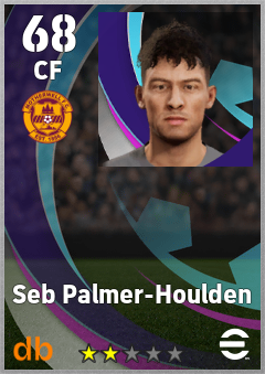 Seb Palmer-Houlden — CF, OVR 68, MAX 68