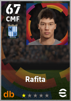 Rafita — CMF, OVR 67, MAX 67