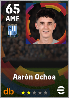 Aarón Ochoa — AMF, OVR 65, MAX 65
