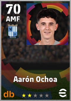 Aarón Ochoa — AMF, OVR 70, MAX 70