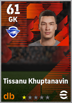 Tissanu Khuptanavin — GK, OVR 61, MAX 61