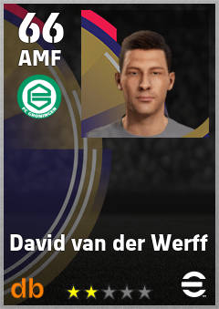 David van der Werff — AMF, OVR 66, MAX 66