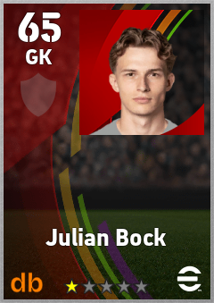 Julian Bock — GK, OVR 65, MAX 65